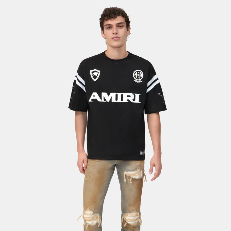 Tricou sport negru supradimensionat