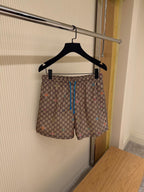 GG Supreme Beige Swim Shorts
