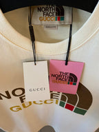 Tricou oversized alb The North Face