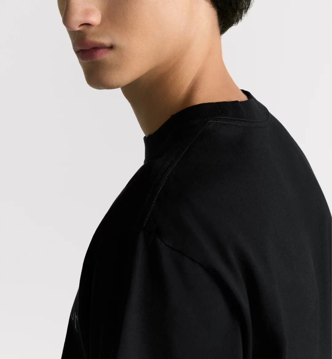 Couture Coupe Tricou Negru Relaxed Fit