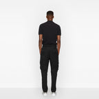 CĂMAȘĂ POLO NEAGRĂ BRODATĂ CU LOGO CD ICON