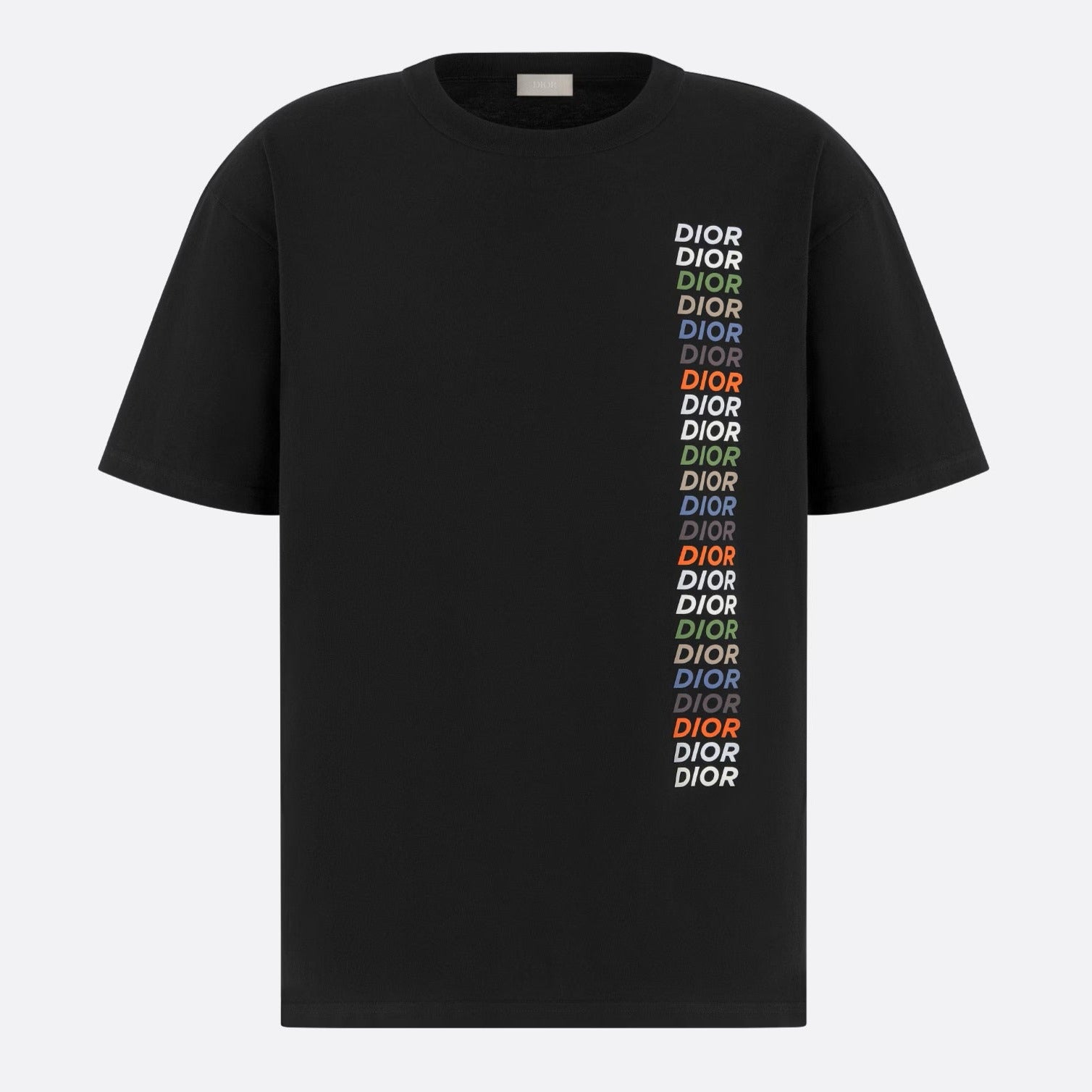 MAIEU NEGRU CU SEMNĂTURI MULTIPLE ȘI CROIALĂ RELAXATĂ