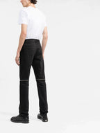 BLM Chest-Logo Crewneck White T-shirt - Styledistrict