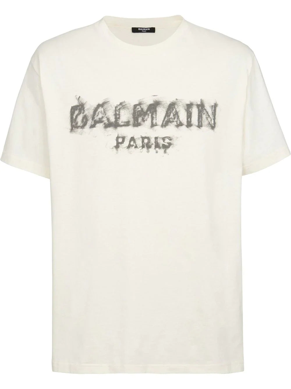 Distressed logo-print cotton T-shirt - Exclusive Wear