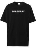 Tricou din bumbac negru cu imprimeu logo