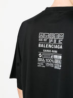 Etichetă de îngrijire Garde-Robe Tricou negru