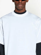 Tricou alb Garde-Robe Care Label