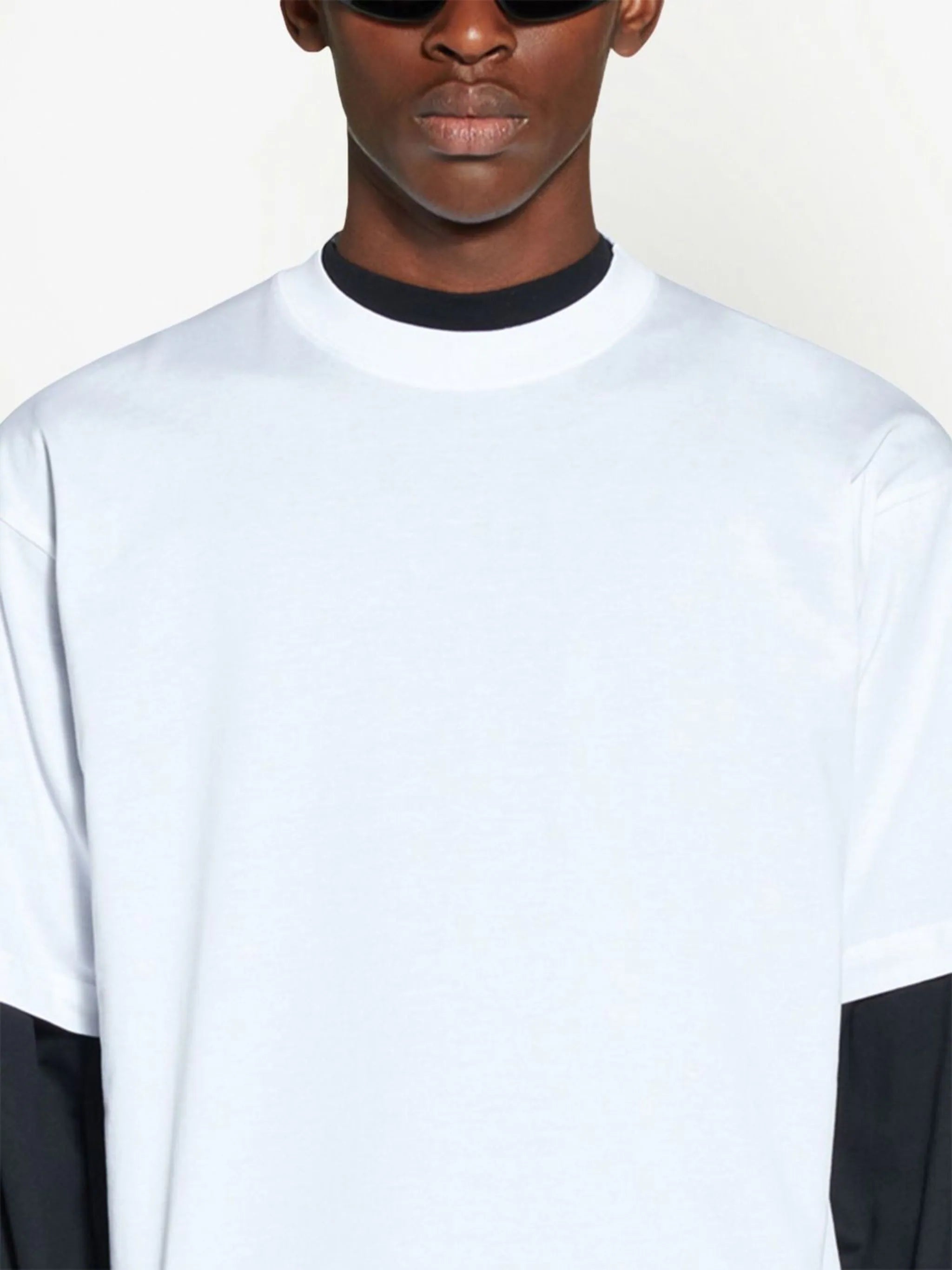 Tricou alb Garde-Robe Care Label