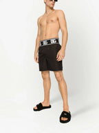 Logo-Waistband Swim Shorts