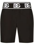 Logo-Waistband Swim Shorts