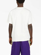 Tricou alb cu imprimeu în gradient Blade