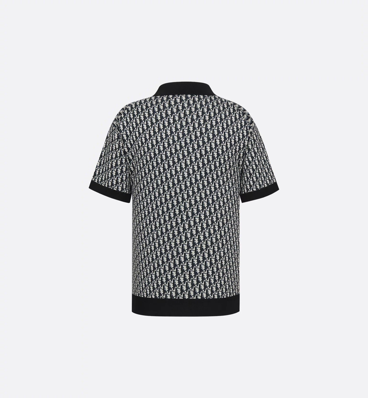 Bluză polo neagră oblică