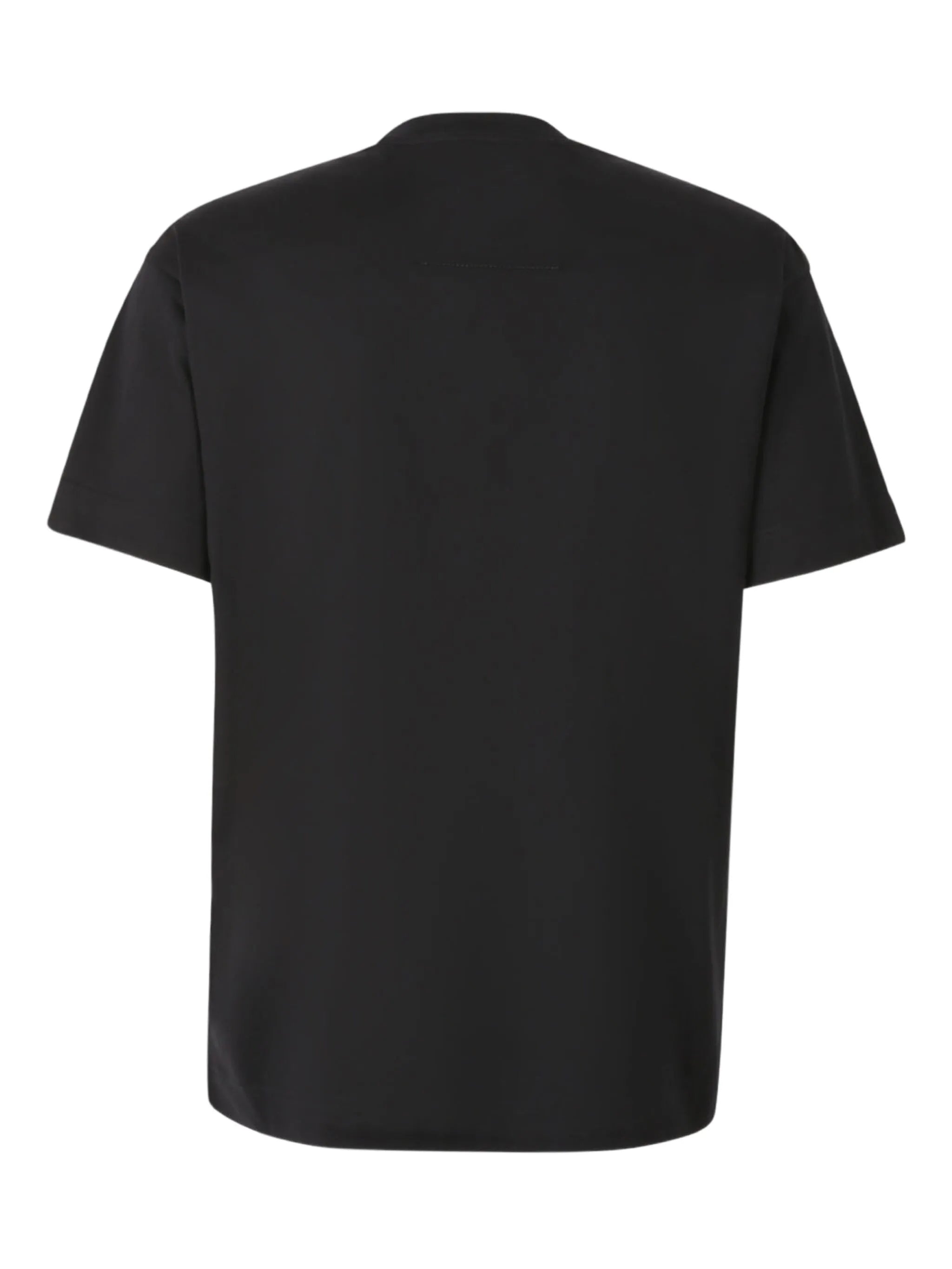 Tricou negru cu broderie logo 4G