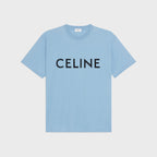 TRICOU ALBASTRU SPĂLAT DIN JERSE DE BUMBAC