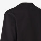 Black T-shirt with Small Patch Pocket