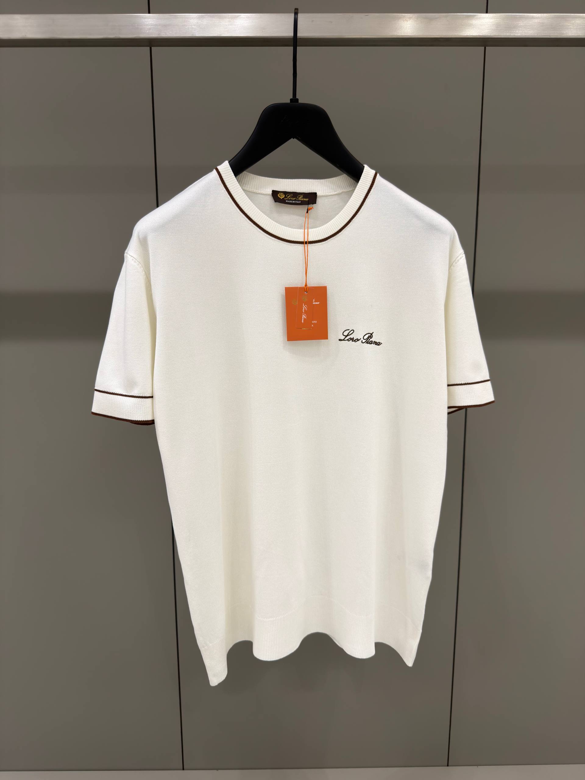 Tricou din tricot alb