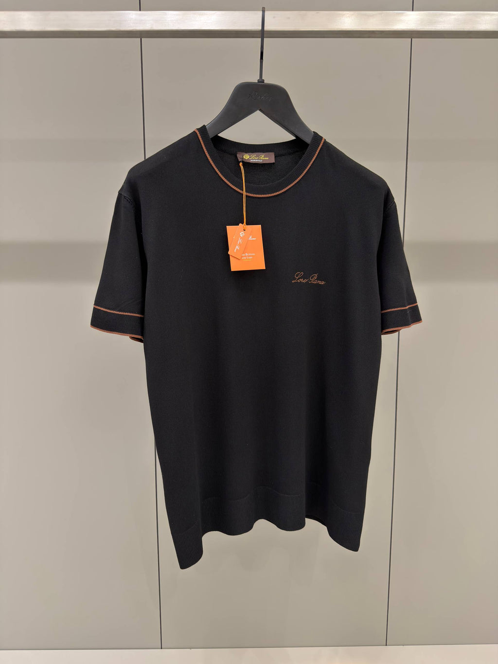 Tricou tricotat negru