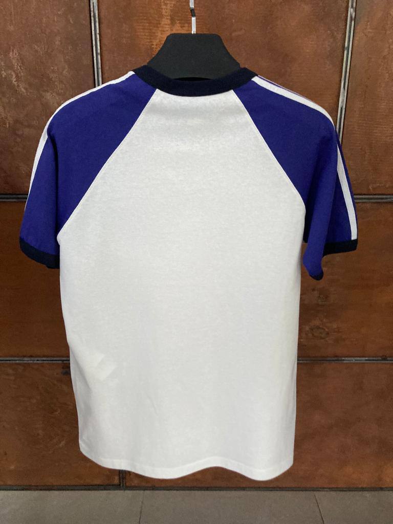 Tricou supradimensionat alb cu imprimeu