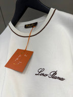 Tricou din tricot alb