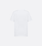 Tricou Relaxed Fit Alb cu Etichetă