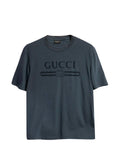 Dark Grey Cotton Jersey T-shirt