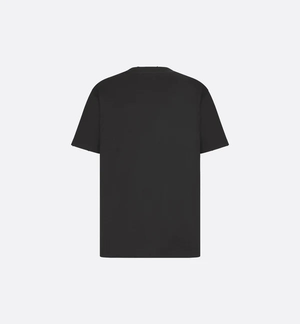 Tricou din jerseu de bumbac Icons, negru