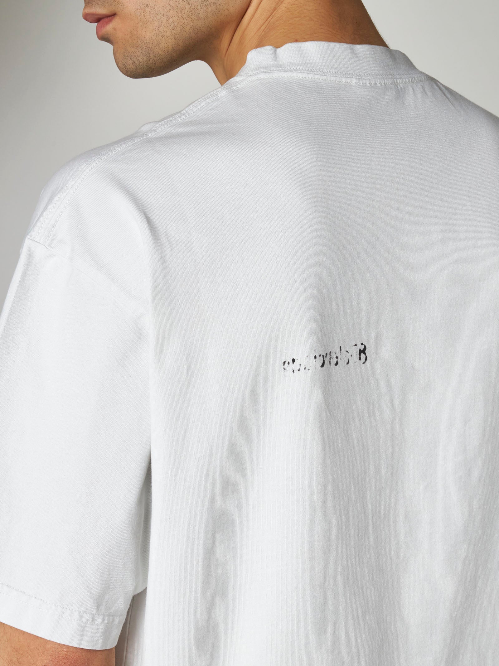 BB Corp Bleed Logo Tricou alb