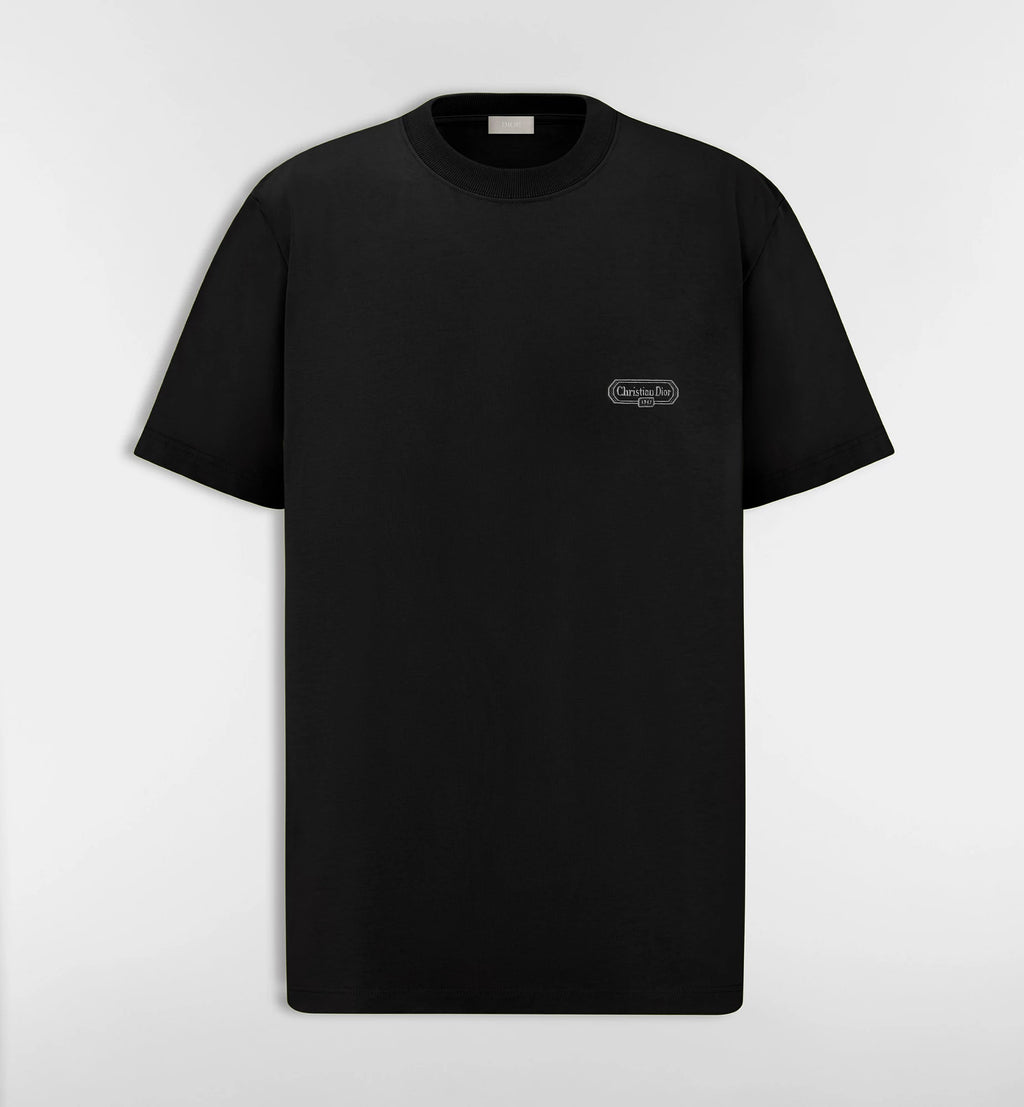 Tricou negru CD Box Relaxed Fit