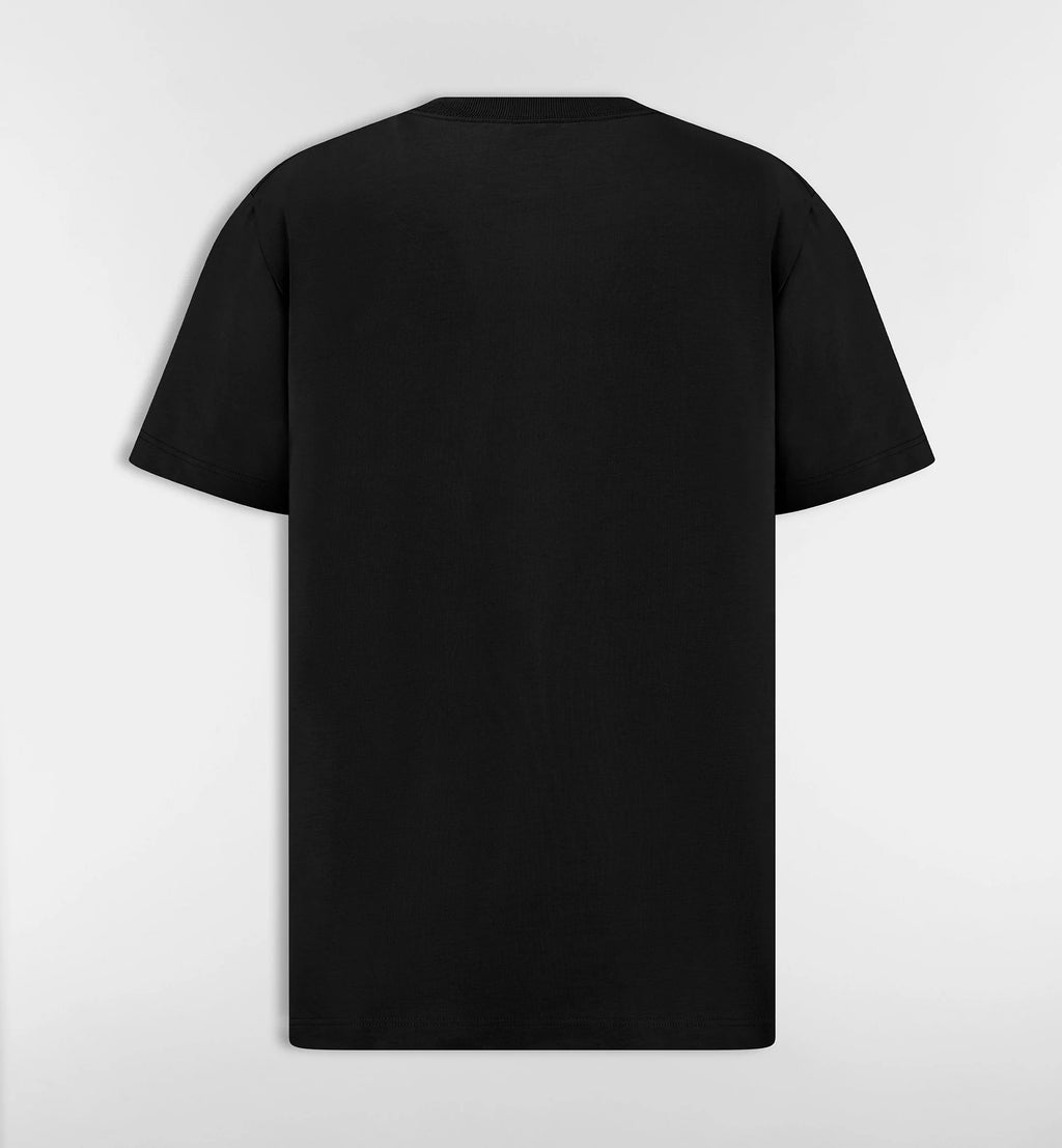 Tricou negru CD Box Relaxed Fit
