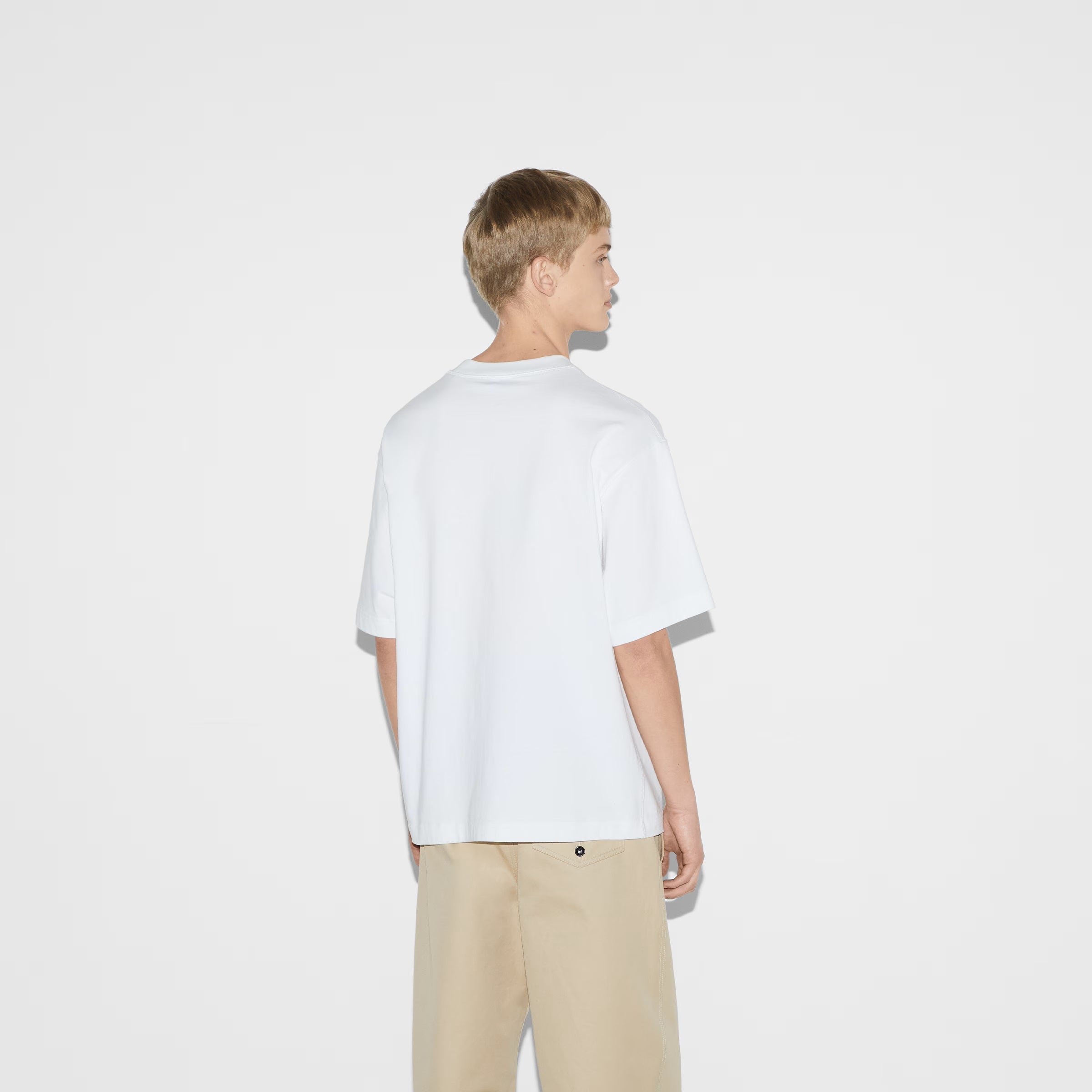 Tricou din jerseu de bumbac cu imprimeu logo