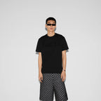 Tricou din jerseu de bumbac cu logo