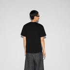 Tricou din jerseu de bumbac cu logo