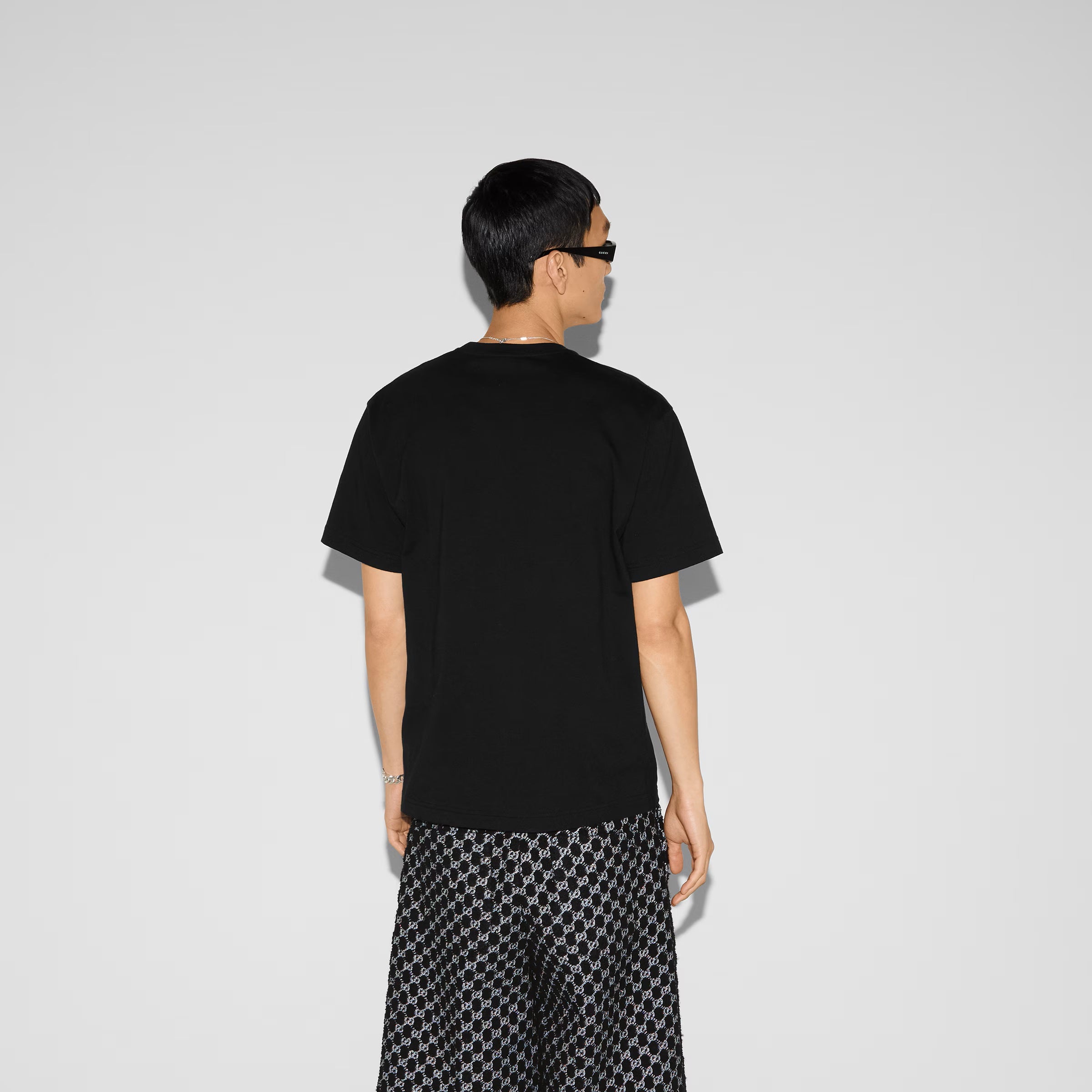 Tricou din jerseu de bumbac cu logo