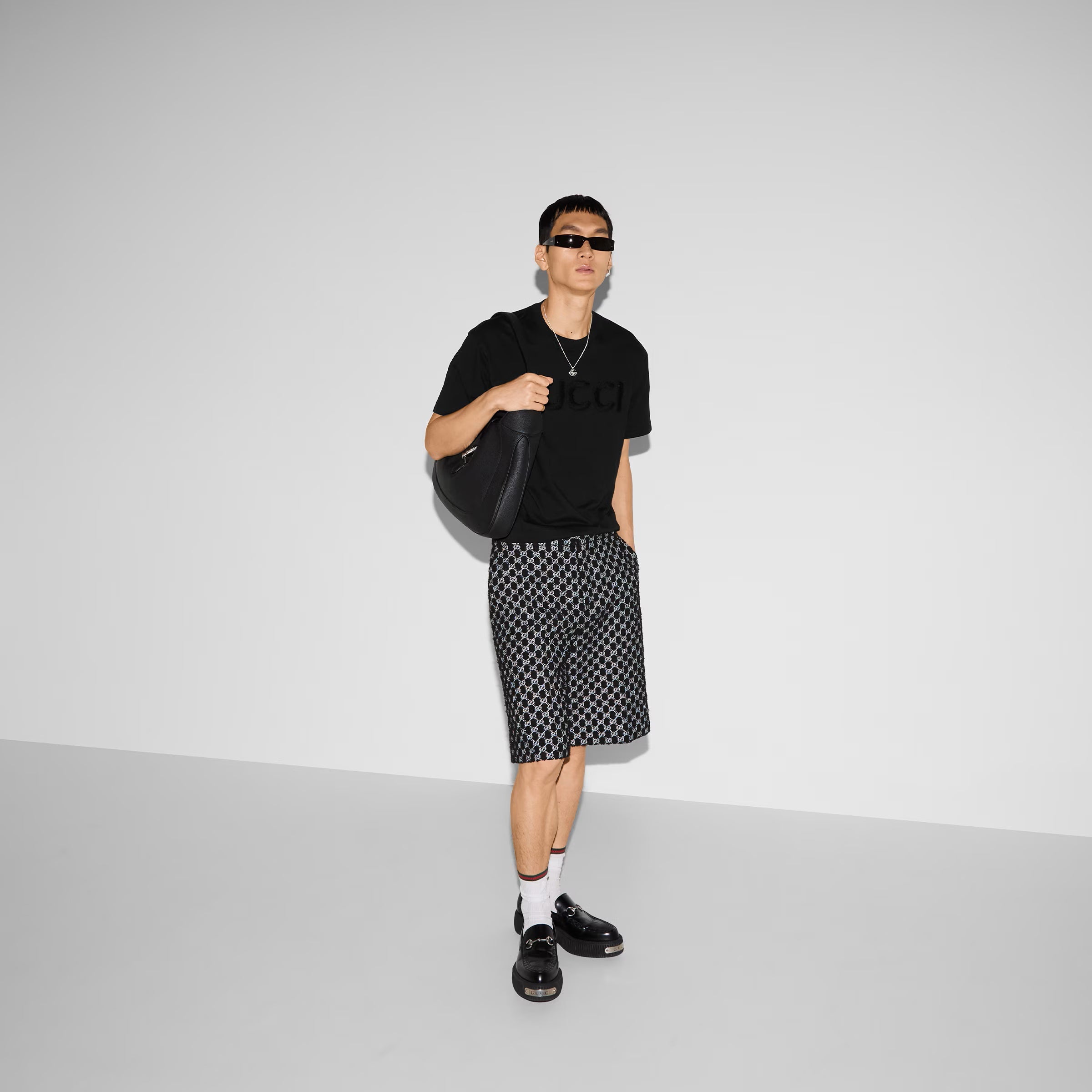 Tricou din jerseu de bumbac cu logo