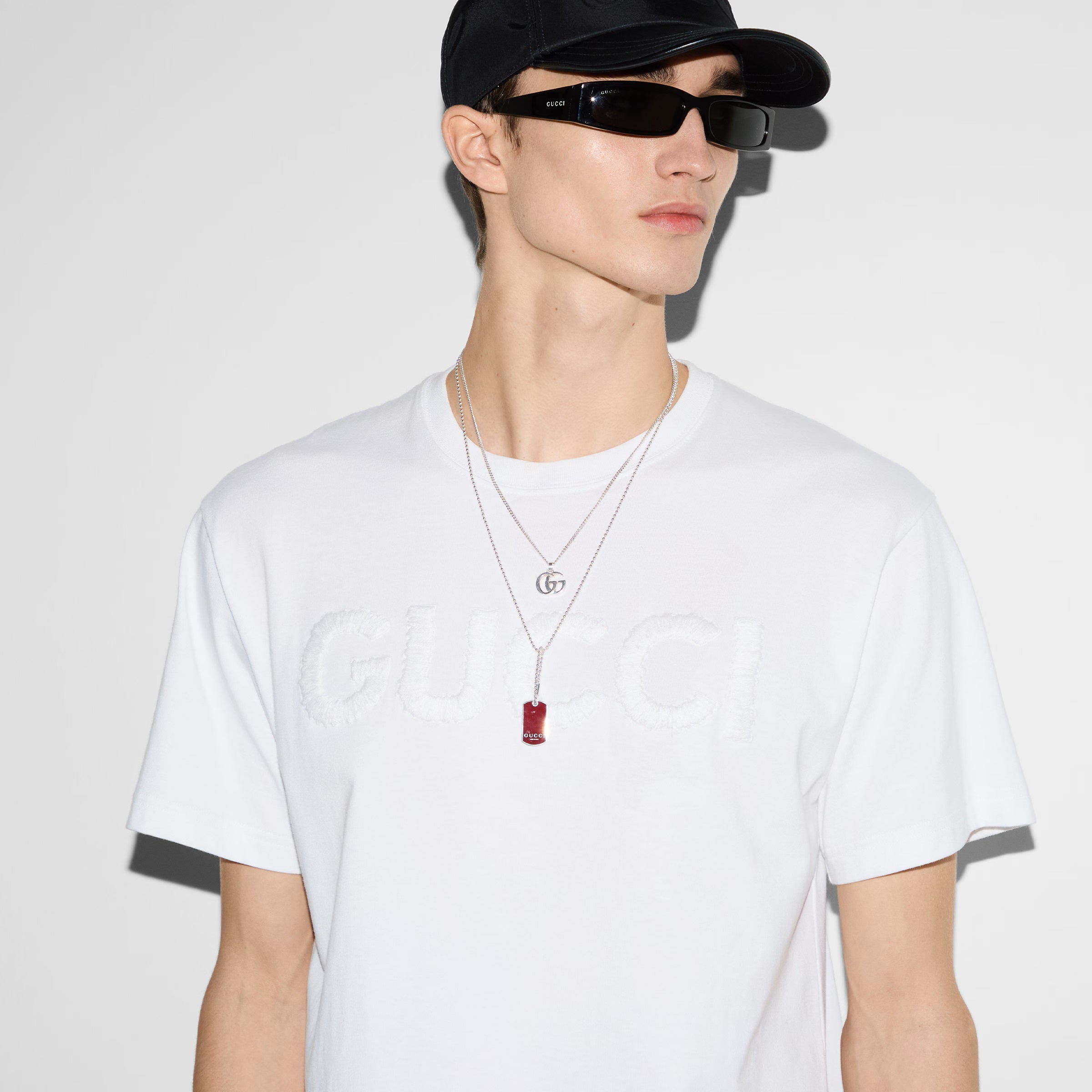 Tricou din jerseu de bumbac cu logo