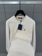 LV Patch Cream White Sweatshirt