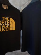 Tricou The North Face negru supradimensionat