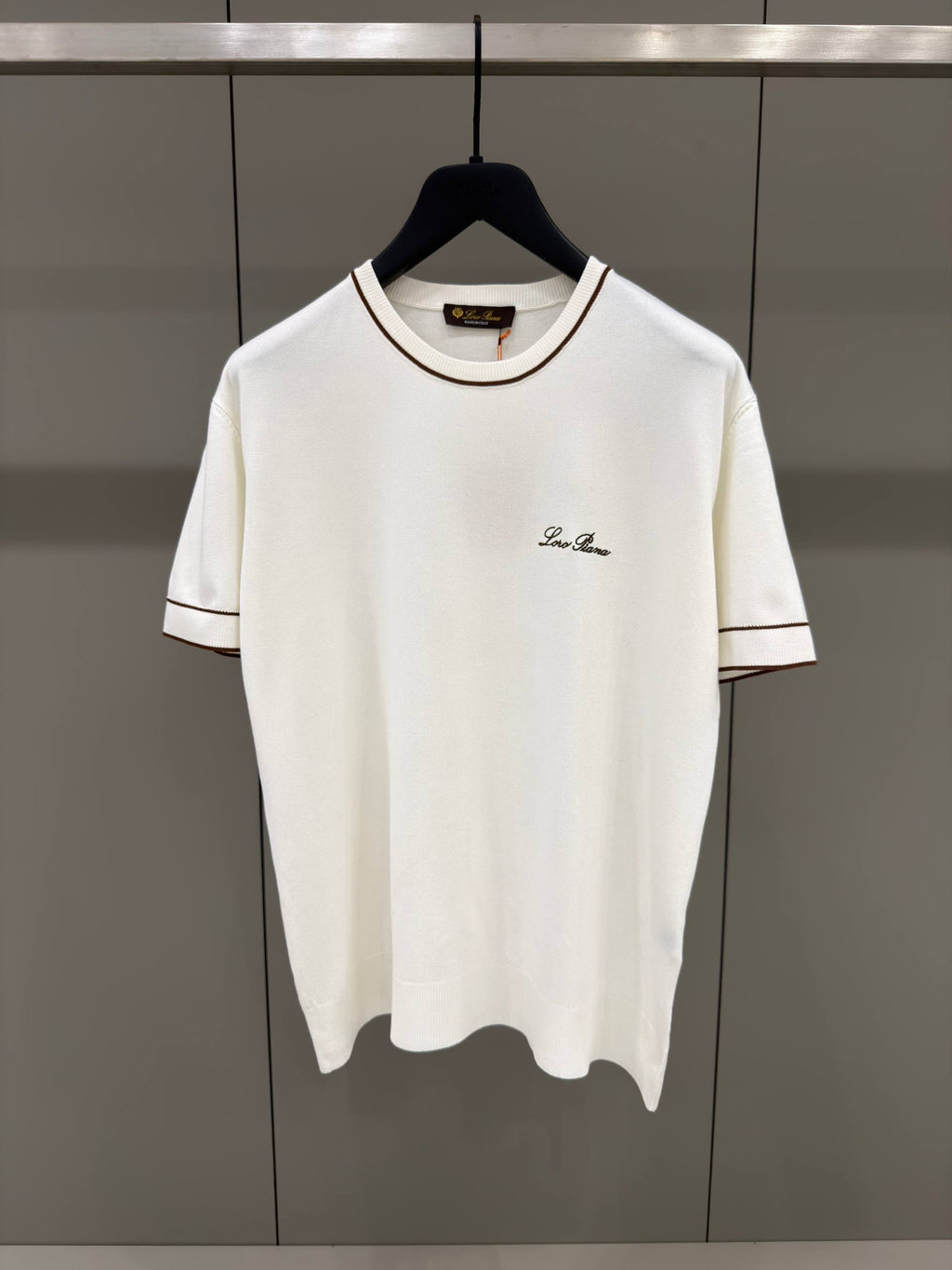 Tricou din tricot alb