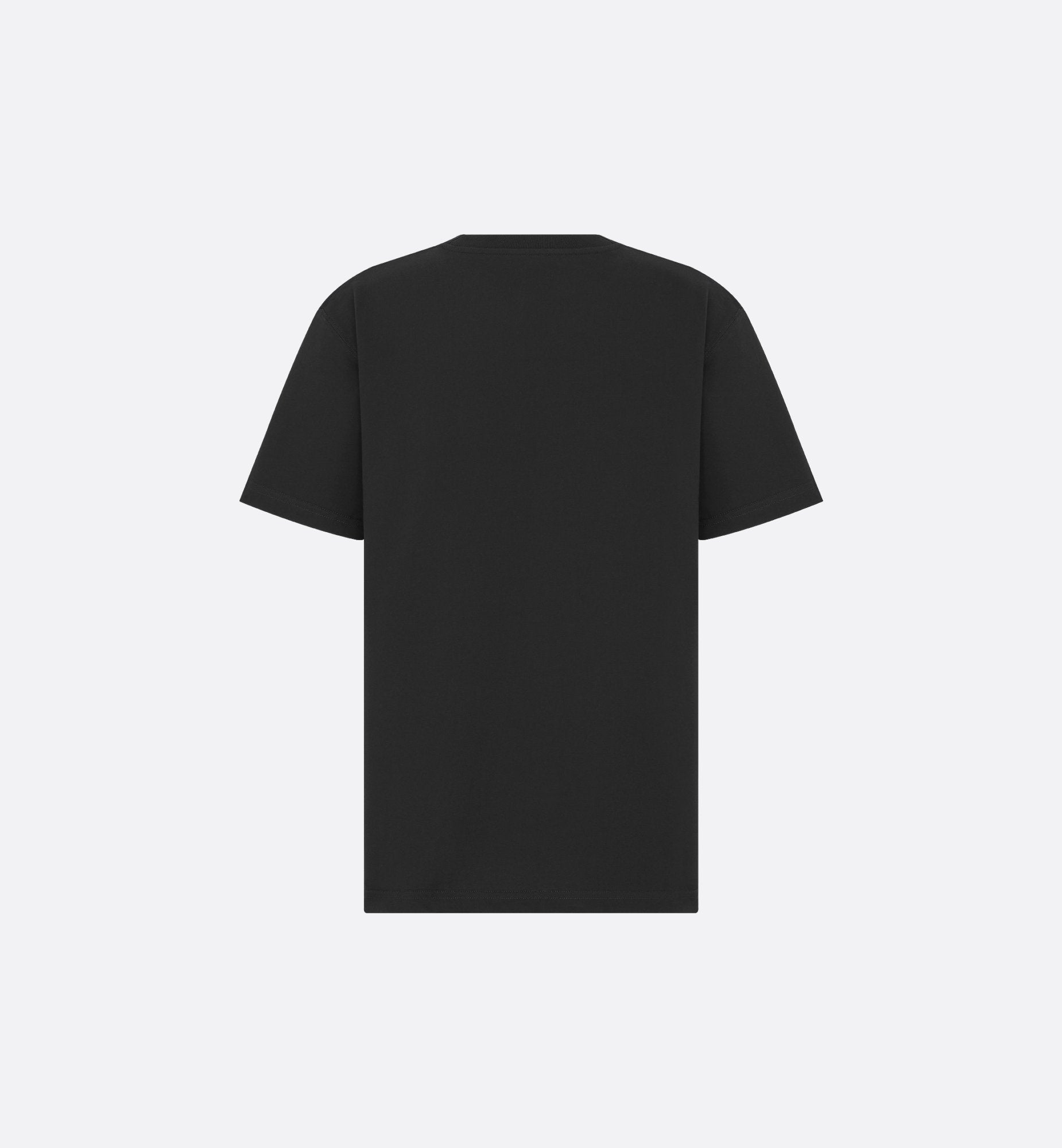 Tricou CD ICON negru, cu croială relaxată
