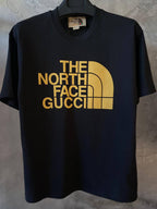 Tricou The North Face negru supradimensionat