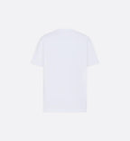 Tricou alb Couture Coupe cu croială lejeră