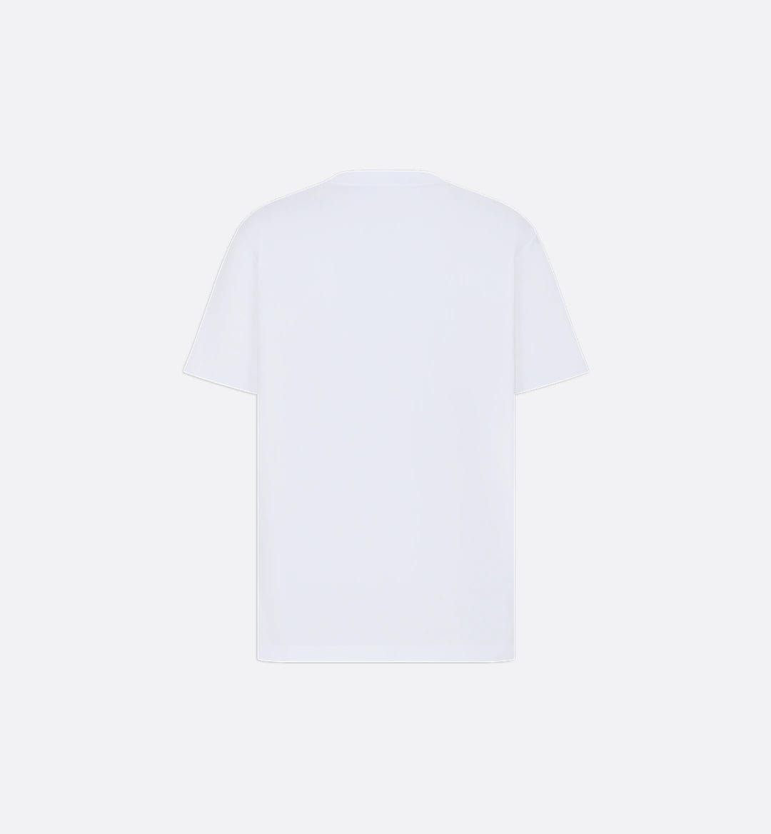 Tricou alb Couture Coupe cu croială lejeră