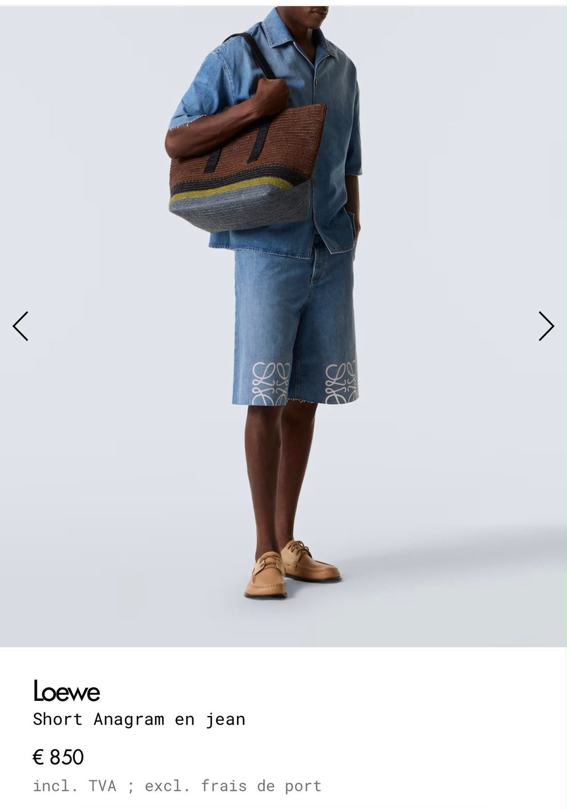 Anagram Denim Set