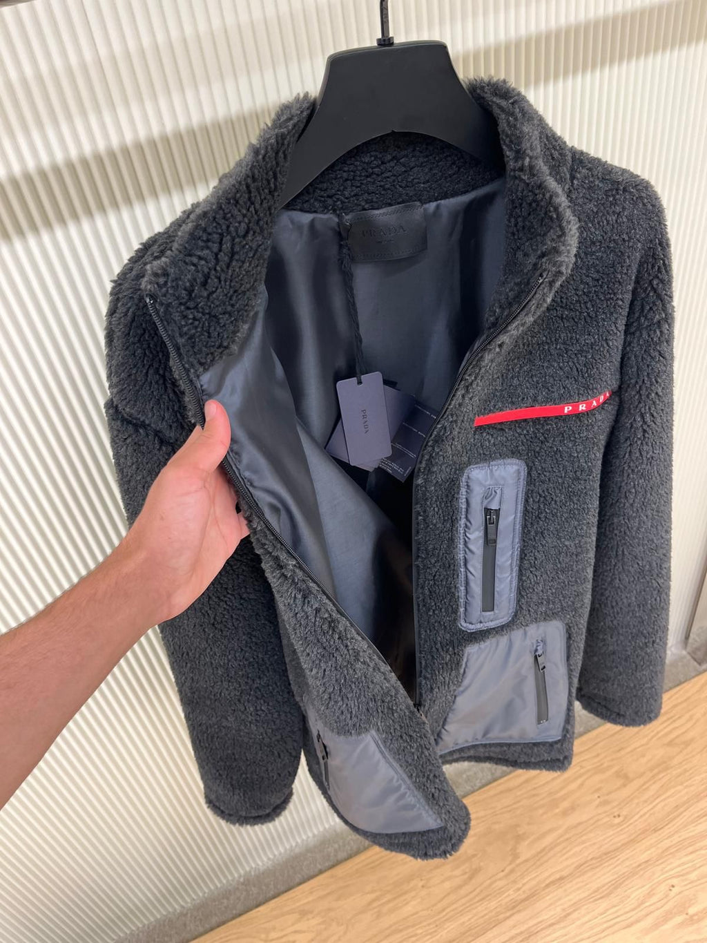 Jachetă tehnică din fleece reciclat