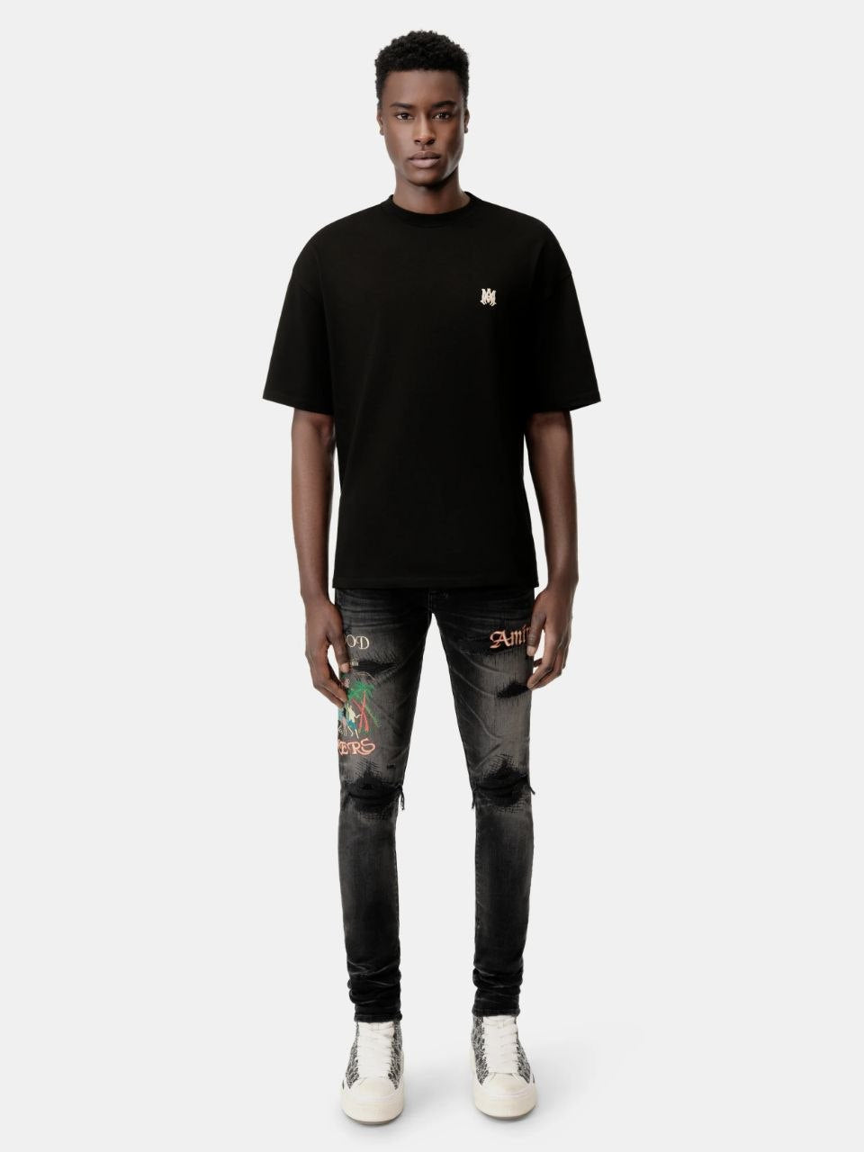 MA Black Skater T-shirt