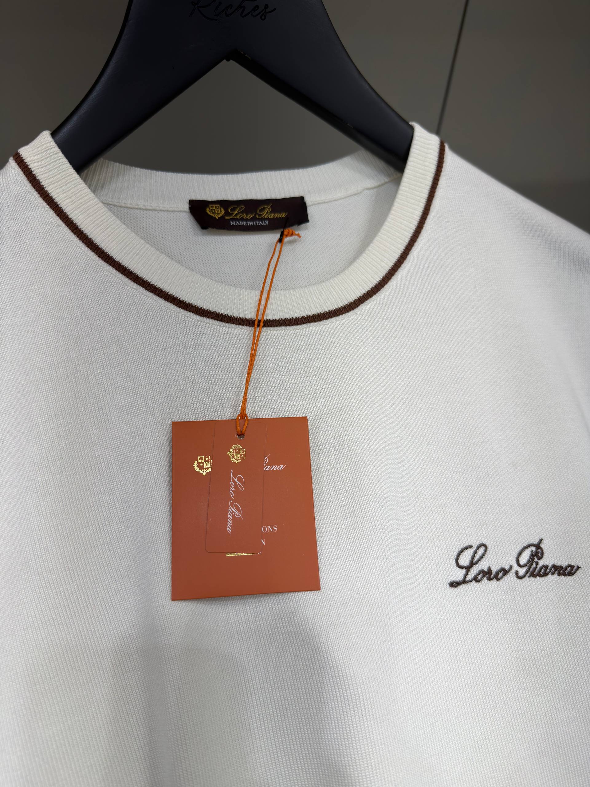 Tricou din tricot alb