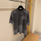 Tricou negru supradimensionat