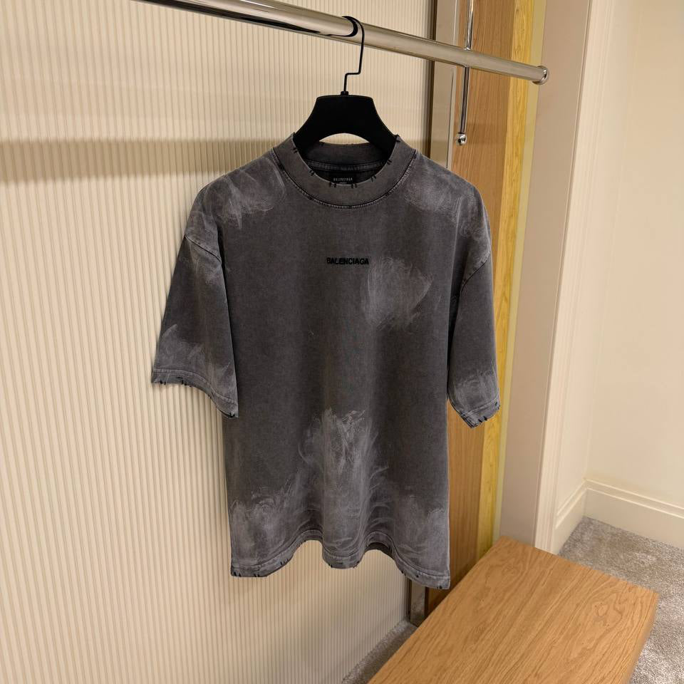 Tricou negru supradimensionat