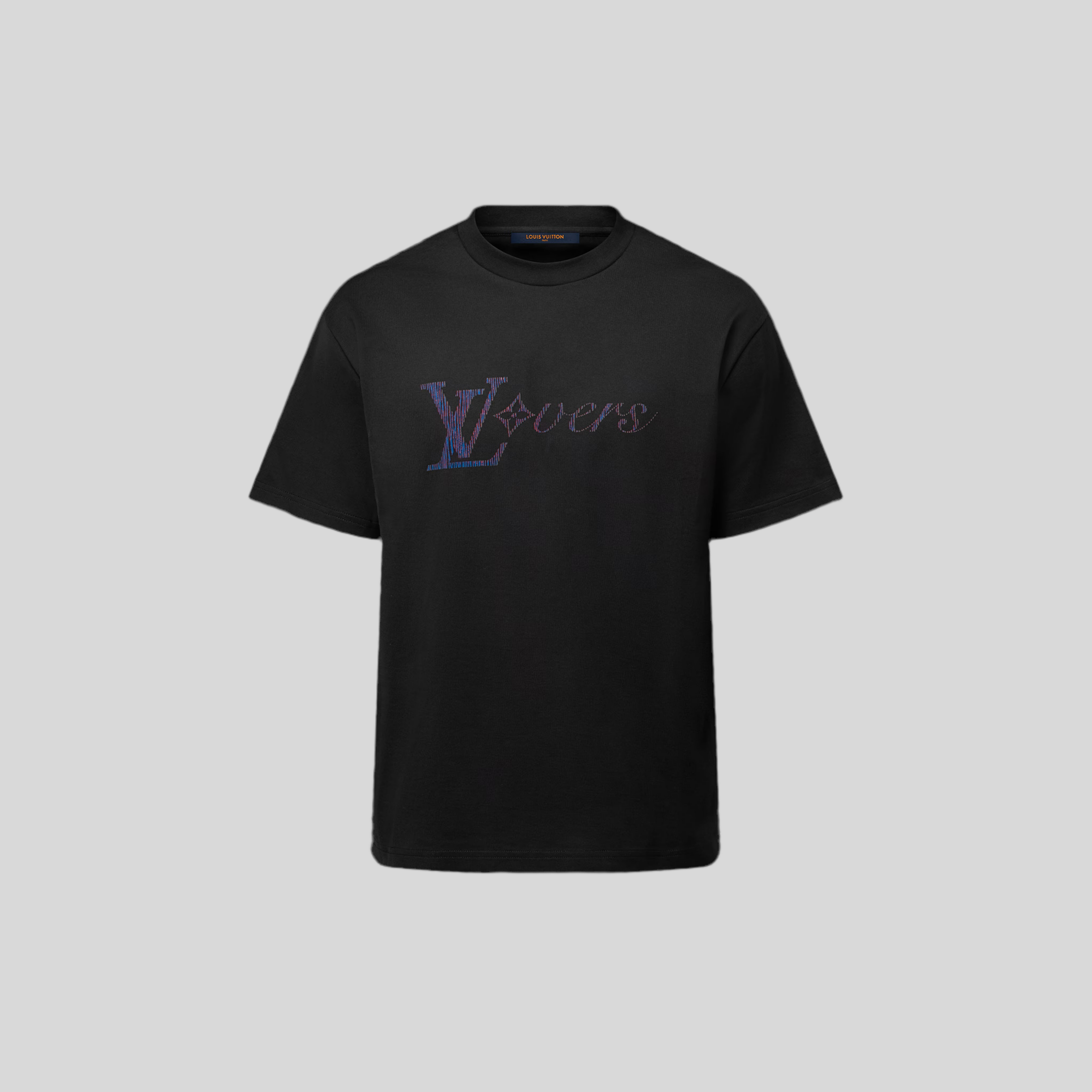 Tricou Iridescent LV Vers negru