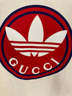 Tricou supradimensionat alb cu imprimeu